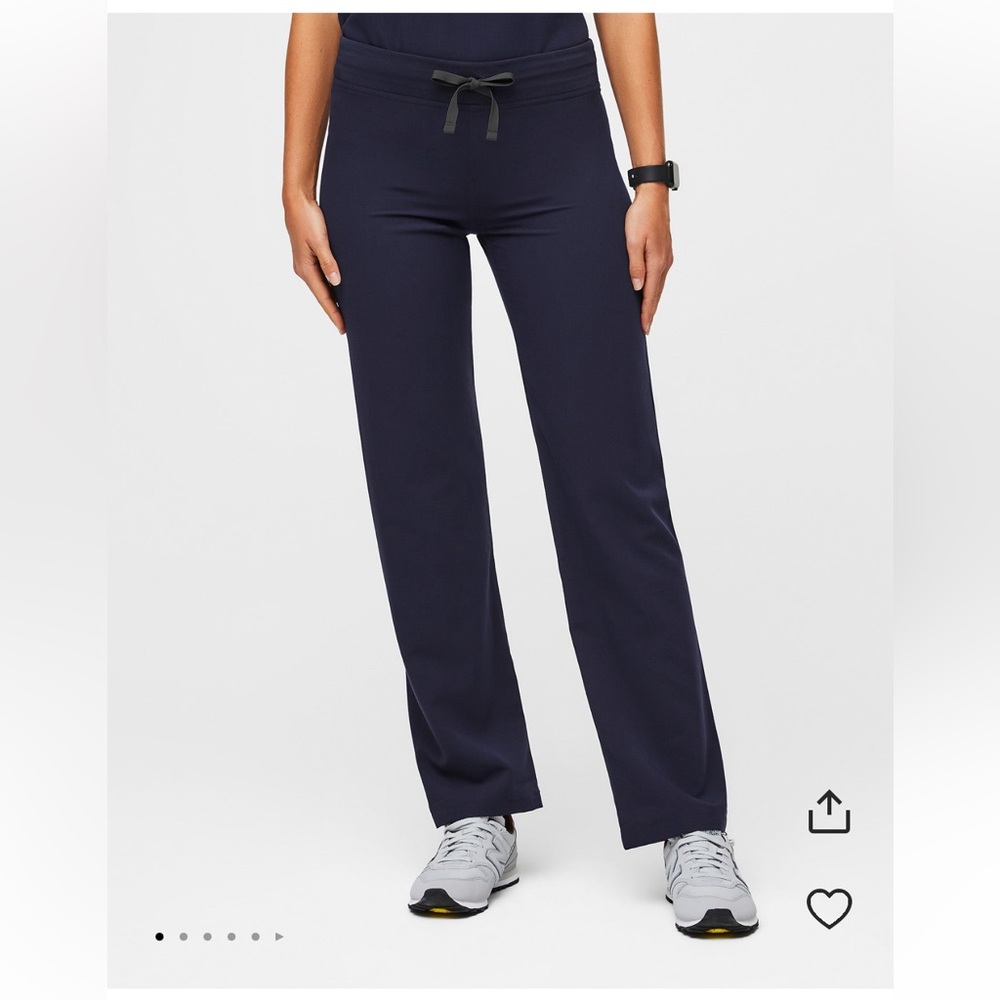 Figs Navy Blue Livingston Scrub Pants